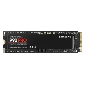 Накопитель SSD M.2 Samsung 990 Pro, 4 Тб, MZV9P4T0BW, черный
